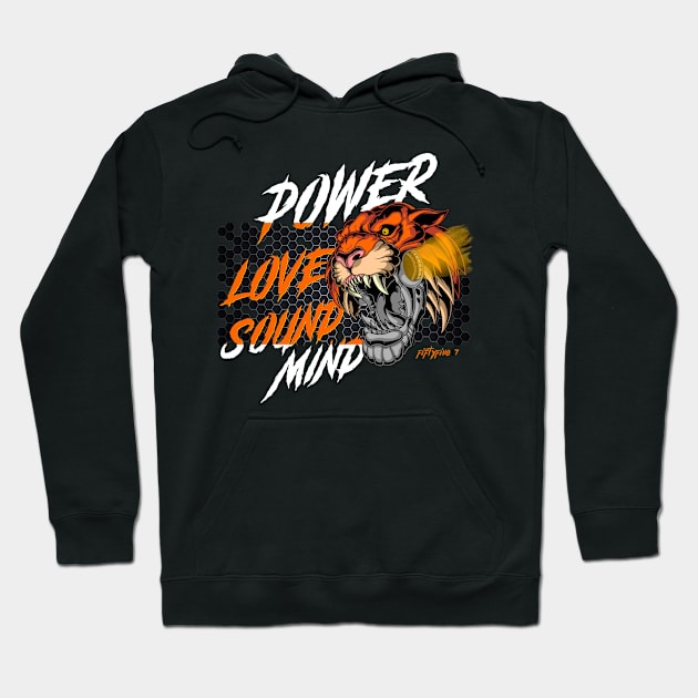 Robo Tiger 5517 Hoodie by fiftyfive17